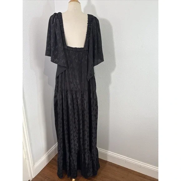 blue long sleeve midi dress Pleated Half Button Long Sleeve Midi Dress Army Green / M main image 1